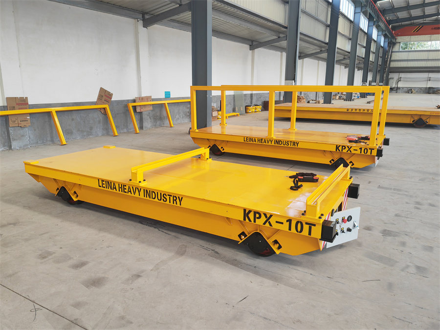 台面工装支架载重10吨 出口轨道台车